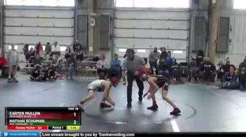 72 lbs Round 1 (8 Team) - Nathan Schuman, Mat Assassins vs Carter Mullen, Warhawks Black