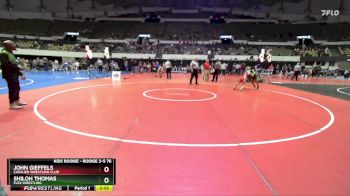 Rookie 3-5 76 3rd Place Match - Shiloh Thomas, Flex Wrestling vs John Gieffels, Cavalier Wrestling Club