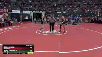 D1-175 lbs Cons. Semi - Kurt Thompson, Moeller vs Sean O`Horo, Boardman