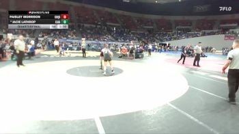 4A/3A/2A/1A Girls 140 Quarterfinal - Jacie Lathrop, Elgin Girls vs Paisley Morrison, Coquille Girls