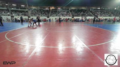 150 lbs Round Of 16 - Jaylee Simmons, Harrah vs Tylee Johnson, Checotah Matcats