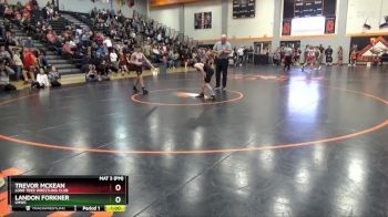 N-8 lbs Cons. Round 1 - Landon Forkner, LMWC vs Trevor McKean, Lone Tree Wrestling Club