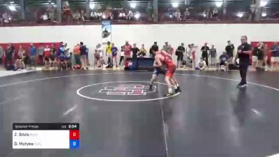 55 kg Quarterfinal - Zachary Silvis, Pinnacle Wrestling Club vs Davis Motyka, XCalibur Athletics