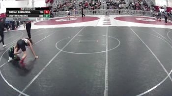 120 lbs Quarterfinal - Adrian Camarena, Eldorado vs Destin Maestas, SLAM! NEVADA