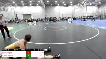 141 lbs Rr Rnd 2 - Nate Higley, Gmu vs Caleb Morris, Pitt