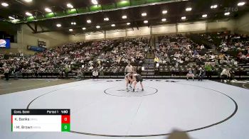 110 lbs Cons. Semi - Marabelle Brown, Wasatch vs Kelseigh Banks, Salem Hills