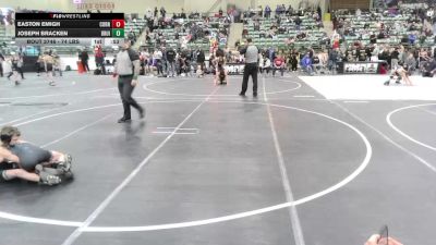 74 lbs Semifinal - Easton Emigh, Corning Sharks vs Joseph Bracken, Bruin Elite