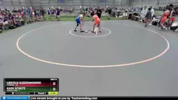 100 lbs 2nd Wrestleback (8 Team) - Lincoln Sledzianowski, Florida vs Kash Schiltz, Kansas Red