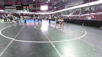 215 lbs Champ. Round 2 - Draden Miller, Kuna vs Marcelo Lopez, Borah