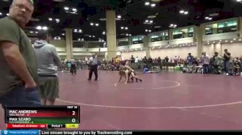 160 lbs Round 6 (10 Team) - Max Szabo, FCA Empowered vs Mac Andrews, Wellington