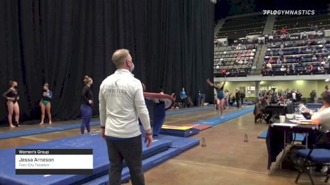 Jessa Arneson - Women's Group, Twin City Twisters - 2021 Women's Xcel Region 4 Championships