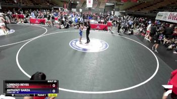 120 lbs Placement Matches (16 Team) - Samuel Lee, LAWA-GR vs Carlos Melgoza III, CVWA-GR