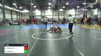 116 lbs Consi Of 8 #2 - Kody Hammers, Team Alaska vs Miles Corder, Nwo