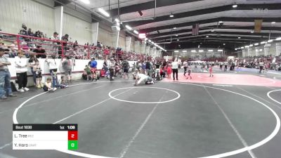 191 lbs Rr Rnd 3 - Lyla Tree, Rez Wrestling vs Yaretzi Haro, Unattached