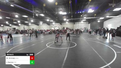 66 lbs Rr Rnd 5 - Mansa Hannibal Grimes, Knights Youth Wrestling vs Ivan Garcia, Top Rank