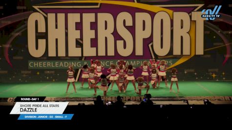 Shore Pride All Stars - DAZZLE [2024 L2 Junior - D2 - Small - F Day 1] 2024 CHEERSPORT National All Star Cheerleading Championship