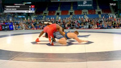 285 lbs Quarters - Dreshaun Ross, IA vs Micah Hach, SD