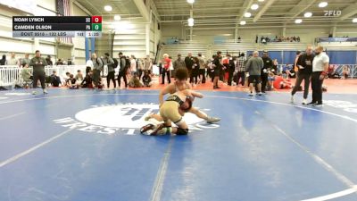 132 lbs 5th Place - Noah Lynch, SC vs Camden Olson, PA