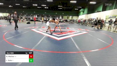 106 lbs Consi Of 64 #2 - Nolan Mather, VA vs Lazaro Soto, FL