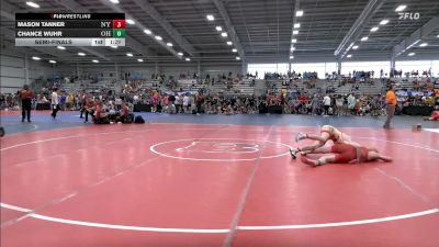 106 lbs Semifinal - Mason Tanner, NY vs Chance Wuhr, OH