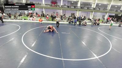 16U BOYS HARD LUCK - 149-156.8 Champ. Round 2 - Keagan Alvarez, Big Game Wrestling Club vs Caiden Villmow, Camel Kids Wrestling