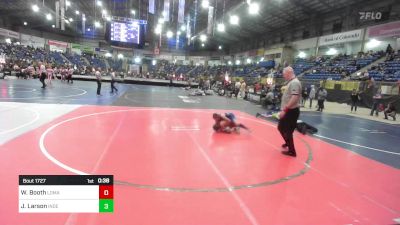 85 lbs 5th Place - Wyatt Booth, Loma Cowboys vs Jack Larson, Independent