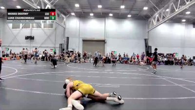 157 lbs Round 4 (6 Team) - Moses Destiny, Sub-Zero GT vs Luke Charbonneau, North Hunterdon WC