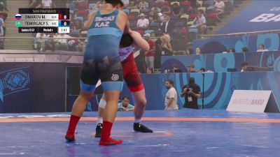 110 kg 1/2 Final - Magomed Omarov, Russia vs Sagyndyk Temirgaly, Kazakhstan