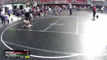 50 lbs 7th Place Match - Colt Thompson, Nebraska Elite Wrestling Club vs Cade Welch, Ashland-Greenwood Jr Wrestling