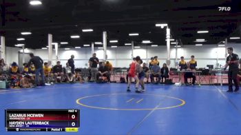 87 lbs Placement Matches (8 Team) - Lazarus McEwen, Washington vs Hayden Lauterback, New Jersey