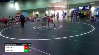 170 lbs Round 4 (16 Team) - Jaiden Gerena, Land O` Lakes vs Dakota Centers, Indiana Smackdown Black