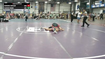 114 lbs Rr Rnd 1 - Sonora Shuler, 5forty Lady Brawlers II vs Alexis Kiger, The Asylum Pink