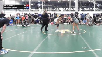 118 lbs Rr Rnd 3 - Kylee Trostle, Kraken Blue - Girls vs Samiyah Rahming, Lady Assassins