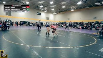 125 lbs Cons. Round 1 - Amara Vanderhoof, Eureka vs Sidney Ufert, Roxana