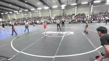 82 lbs Rr Rnd 4 - Isaiah Baca, Juggernaut WC vs Antonio Juarez, Stout Wr Acd