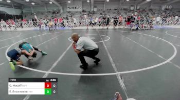 75 lbs Rr Rnd 2 - Owen Macoff, Buffalo Valley Wrestling Club - Black vs Ethan Encarnacion, Team 922