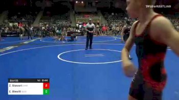 96 lbs Quarterfinal - Mason Savidan, Sunkist Kids Monster Garage vs Ryder Schulte, Grindhouse