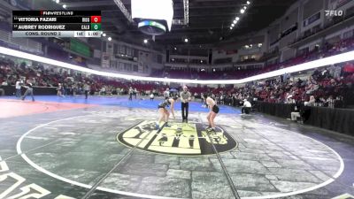 120 lbs Cons. Round 2 - Aubrey Rodriguez, Caldwell vs Vittoria Fazari, Ridgevue