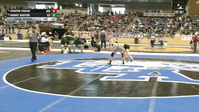 126 lbs Cons. Round 1 - Henry Bueter, St. Xavier vs Hunter Fields, Johnson Central