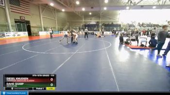 113 lbs Cons. Round 1 - Diesel Knudsen, Sanderson Wrestling Academy vs David Sharp, Uintah Utes