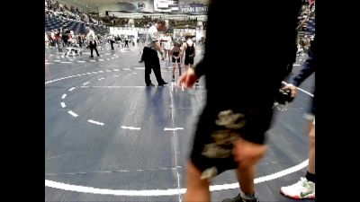 70 lbs Cons. Semi - Jeremiah Leah, Penns Valley vs Gus Engelman, Mat Assassins