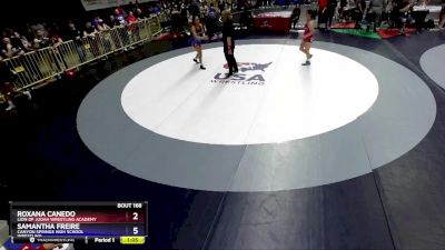 136 lbs Quarterfinal - Delilah Maldonado, California vs Jestinah Solomua, Panthers Academy Of Wrestling