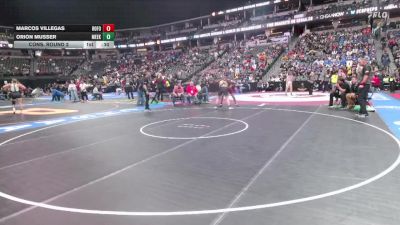 165-2A Cons. Round 2 - Orion Musser, Meeker vs Marcos Villegas, Rocky Ford