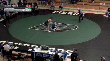 150 lbs Quarterfinals (8 Team) - Jude Sumner, Aberdeen Central vs Grayson Pischke, West Central