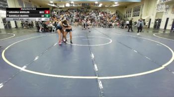 140 lbs Cons. Round 2 - Danielle Ibarra, Liberty (Winchester) vs Arianna Mireles, Montclair