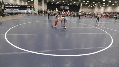 132 lbs Cons. Rd Of 16 - Charlie Trujillo, 3F Wrestling vs Garrett Beane, MO West Championship Wrestling Club