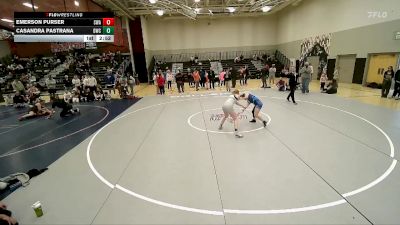 115-120 lbs Round 3 - Casandra Pastrana, Defiant Wrestling Club vs Emerson Purser, Sanderson Wrestling Academy
