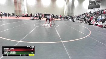 150 lbs Quarterfinal - Aidan Schoen, Lafayette (Wildwood) vs Colby Gray, Fort Osage