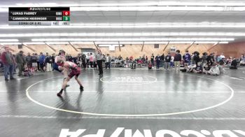 105 lbs Consi Of 8 #2 - Lukas Fabrey, Rome vs Cameron Heisinger, Webster