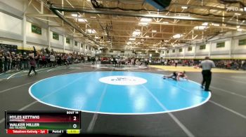 120 lbs Champ. Round 1 - Myles Kettwig, Harrisburg vs Walker Miller, EEK Thunder